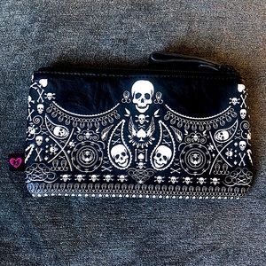 Loungefly Skull Pouch Bag